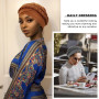 DRESHOW Femmes Africaine Turban pré-noués Tresse Torsadée Bonnet Chimio Casquette de Perte de Cheveux Chapeau