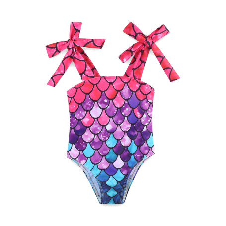 KIDDLETOWN Maillot de Bain Fille Maillot de Natation Une Pièce Enfant Anti UV Bikini de Plage/Piscine pour Enfant 3-12 Mois/1~7 