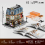 Lumibricks Brick Art Galerie Bloc de Construction avec Lumière, 3400 Pcs, Bâtiment Modulaire d’Angle Inspiré des Œuvres d’Art Cl