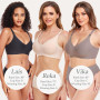 Vinfact Soutien-Gorge Femmes d'allaitement Soyeux et Lisse sans Armatures sans Couture Soutien-Gorge de maternité avec Extension