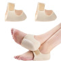 PLABBDPL 2 Pcs Protège-talons en silicone pour Fasciite Plantaire et Tendinite du tendon d'Achille avec coussinets en gel doux, 