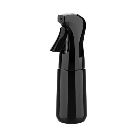 GRIFEMA Pulvérisateur d’Eau 200 ml Noir – Brume Fine, Spray Réutilisable sans BPA pour Cheveux, Plantes, Visage et Nettoyage, GE
