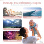 Oli-Melo Casque Anti Bruit Bébé : Protection Auditive, Amélioration du Sommeil, Avion - Certifié CE - Bandeaux Antidérapants - P