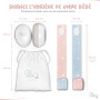 Oli-Melo Casque Anti Bruit Bébé : Protection Auditive, Amélioration du Sommeil, Avion - Certifié CE - Bandeaux Antidérapants - P