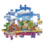 Clementoni - Park Güell - Barcelone - Puzzle de 1000 Pièces - Jeu de Patience et de Réflexion - Format Paysage - Image Net - 70 