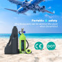 CHIKADIV C400 Mini Bouteille de Plongee 15-20 Minutes Petite Bouteille d Oxygène Plongee Respirateur Oxygene Plongee sous Marine