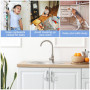 Vicloon Securite Placard Enfant,4 Pack Bloc Placard Bebe -Sécurité Enfants en U Sécurité de Porte Enfant Conviennent à la Plupar