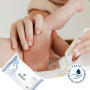 BIOLANE - Lingettes bébé à l'eau - Paquet de 100 Lingettes - Format conçu pour durer - Nettoyage doux et efficace - Dès la naiss