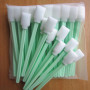 Bâtonnets de Nettoyage en Mousse,Écouvillon en Mousse,50 Pièces Tampons De Nettoyage en Mousse,Cotons-Tiges Anti-Statique,Bâtonn