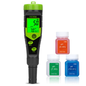 Le testeur hydroponique pH présente également Le PPM PPM de l'eau alcaline et surveille en continu la température de conductivit