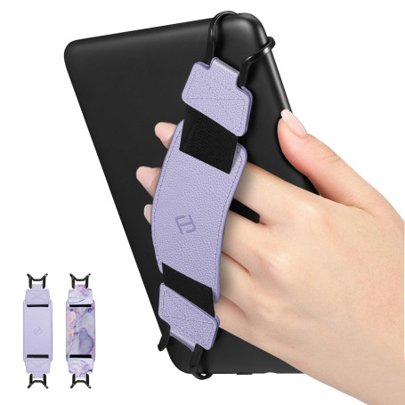 FINTIE (2 Pièces) Dragonne Élastique pour 6-8" Kindle/Kobo/Tablette, Grip Liseuse, Dragonne de Sécurité Léger, Support de Préhen