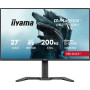 iiyama Ecran G-Master Red Eagle, GB2771QSU-B1, Fast IPS, QHD@200Hz, 0.5ms,350cd, Haut-parleurs, HDMI/DP/USB (2 x3.2 + 2X Type C)