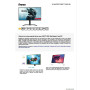 iiyama Ecran G-Master Red Eagle, GB2771QSU-B1, Fast IPS, QHD@200Hz, 0.5ms,350cd, Haut-parleurs, HDMI/DP/USB (2 x3.2 + 2X Type C)