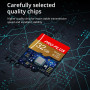 Lot de 2 Carte Mémoire 32 Go avec Adaptateur, Carte Mémoire TF Haute Vitesse, UHS-I, A1, C10, Carte TF pour Tablette/Téléphone/A