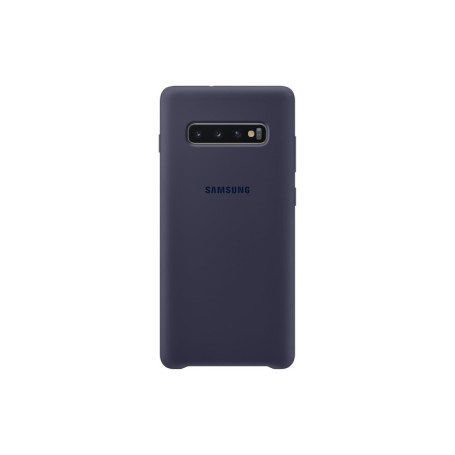 Coque Silicone Ultra fine Bleue marine pour Samsung G S10 Plus Samsung