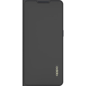 Folio Flip Cover Noir pour Oppo Reno 6 Pro Oppo