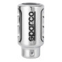 Pommeau de levier de vitesse Sparco SPC109CH Argent