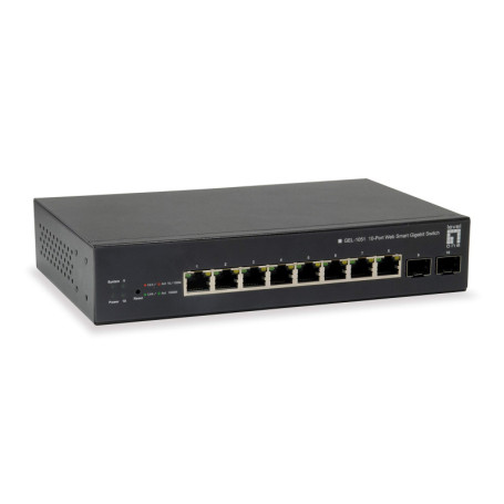 LevelOne GEP-1051 commutateur réseau Géré L2/L3/L4 Gigabit Ethernet (10/100/1000) Connexion Ethernet, supportant l'alime