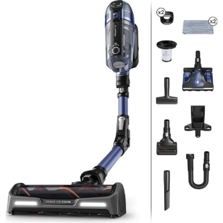 Rowenta X-Force RH99C0 aspirateur de table Noir, Bleu Sans sac