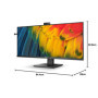 Philips 5000 series 40B1U5601H/00 écran plat de PC 101,6 cm (40") 3440 x 1440 pixels Wide Quad HD LCD Noir