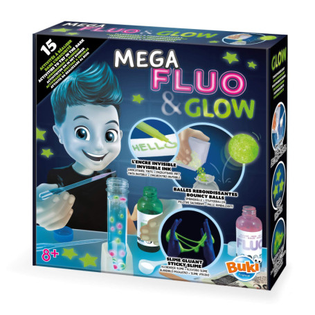 Chimie Mega Fluo et Glow - buki