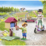 71511 - Playmobil - Boite a livres avec maman et enfant