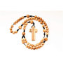 Tempus Dei Chapelet catholique en Bois d'olivier Fait à la Main en France