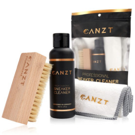 Canzt Kit Nettoyage Sneakers – Nettoyant Chaussure Blanche & Basket – Sneaker Cleaner pour Cuir, Suede, Nubuck & Textile – Bross
