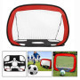OFKPO Football Porte Portable Pliage pour Enfants, Pliage Filet de Football, Grille Portable Sports en Plein Air Les Enfants Uti