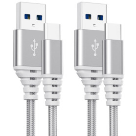 Câble Usb Type C Charge Rapide 2M+3M Chargeur pour Samsung S21 S20 Plus Ultra FE A54 A34 5G S8 S9 A12 A13 A14,Xiaomi MI 10T Lite