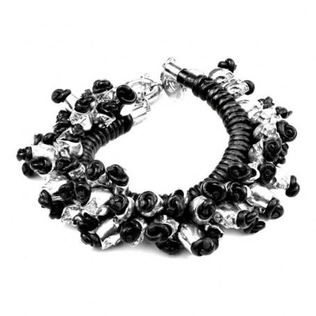 Bracelet Femme Folli Follie BA1L018WK Noir Argent 925 83,99 €