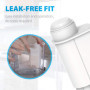 Waterdrop TÜV SÜD Certifiée Cartouche Filtrante pour la Machine à Café, Remplacement pour Brita Intenza+ Saeco CA6702/00 CA6706/