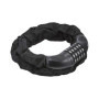 Amazon Basics Serrure à combinaison Anti-vol de vélo avec chaîne et cadenas à 5 chiffres, 97,2 cm, Lot de 1, Noir