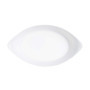 Luminarc - Set de 3 Plats ovales Blanc Smart Cuisine Carine 250°C - Plats à Four en Verre Innovant - Légers et Extra-Résistants 