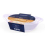 Luminarc - Set de 3 Plats ovales Blanc Smart Cuisine Carine 250°C - Plats à Four en Verre Innovant - Légers et Extra-Résistants 