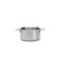De Buyer - Faitout sans couvercle en inox 3 couches ALCHIMY - 20 cm - Fabriqué en France, Sans PFAS, Maîtrise de la Cuisson, Ino