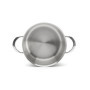 De Buyer - Faitout sans couvercle en inox 3 couches ALCHIMY - 20 cm - Fabriqué en France, Sans PFAS, Maîtrise de la Cuisson, Ino