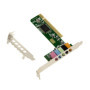 KALEA-INFORMATIQUE Carte Son 4.1 sur Port PCI - 4 Canaux - Hauts Parleurs Avants Arrières Micro avec Chipset CMI8738