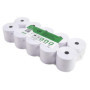 Exacompta - Réf. 40592E - Lot de 10 bobines pour machine à calculer et caisse - largeur 57 mm x diamètre 70 mm - mandrin 12 mm -