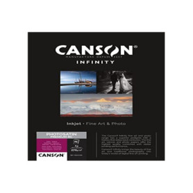 CANSON Infinity - Photosatin Premium RC - Boîte 25 feuilles de papier photo satin A4 - 270g/m² - Extra blanc