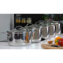 Tefal intuition Extra Grande Marmite + couvercle 36 cm, Contenance 20L, Induction B9087514