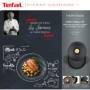 Tefal Pierre Gagnaire Héritage Cocotte en fonte d'acier ronde, Noir, 25 cm, 5,1 L, Induction E2230404