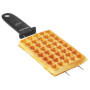 LAGRANGE Pic à gaufres avec poussoir intégré pour retirer la gaufre sans se brûler, compatible lave-vaisselle, 010010