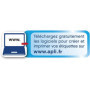 Apli Agipa – Boite Étiquettes Adhésives Blanches Multi–Usages – certifié FSC – Anti-Bourrage - 105 x 148, 5 mm – 400 Étiquettes 