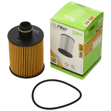 Valeo 586562 Filtre à huile Filtres à moteur Haut niveau de filtration, durabilité, montage facile