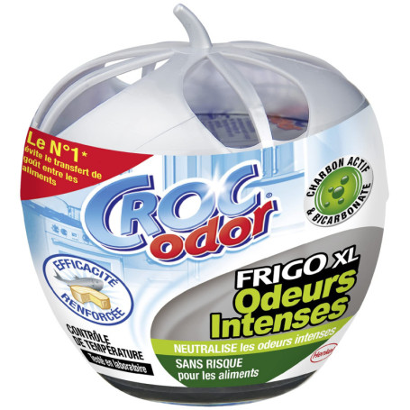 CROC'ODOR Désodorisant pour Frigo Power 140 g Taille XL