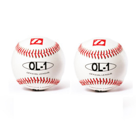 BARNETT OL-1 Balle de Baseball compétition', 9'', Blanc, 2 pièce
