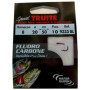 RAGOT VMC Hameçon Truite Bleu Fil Fluorocarbone N°8 fil Ø 20/100
