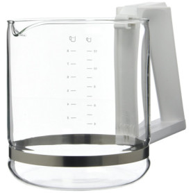 Krups Verseuse en Verre Couvercle Blanc pour Cafetières T8 XB900801