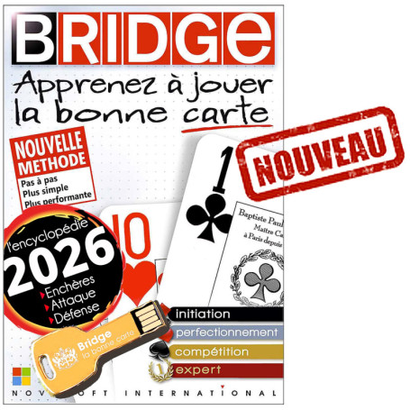 BRIDGE - Expert 2026 sur clé USB (Windows 7, 8, 10, 11)